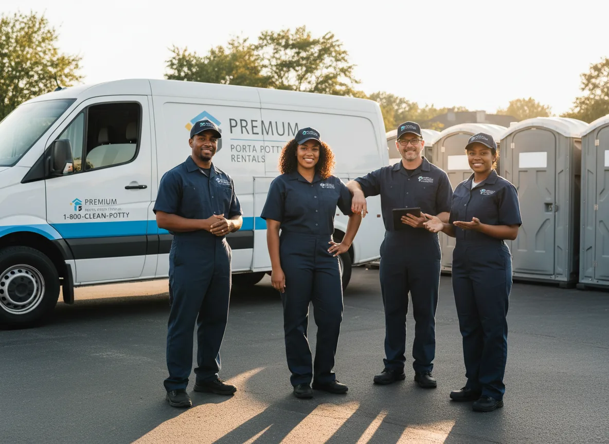 VIP Portable Toilets company in Ewing, IL